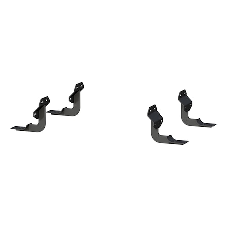 Aries 15-C F150 SUPER CAB/STANDARD CAB 6IN OVAL SIDE BRACKET KIT 4509